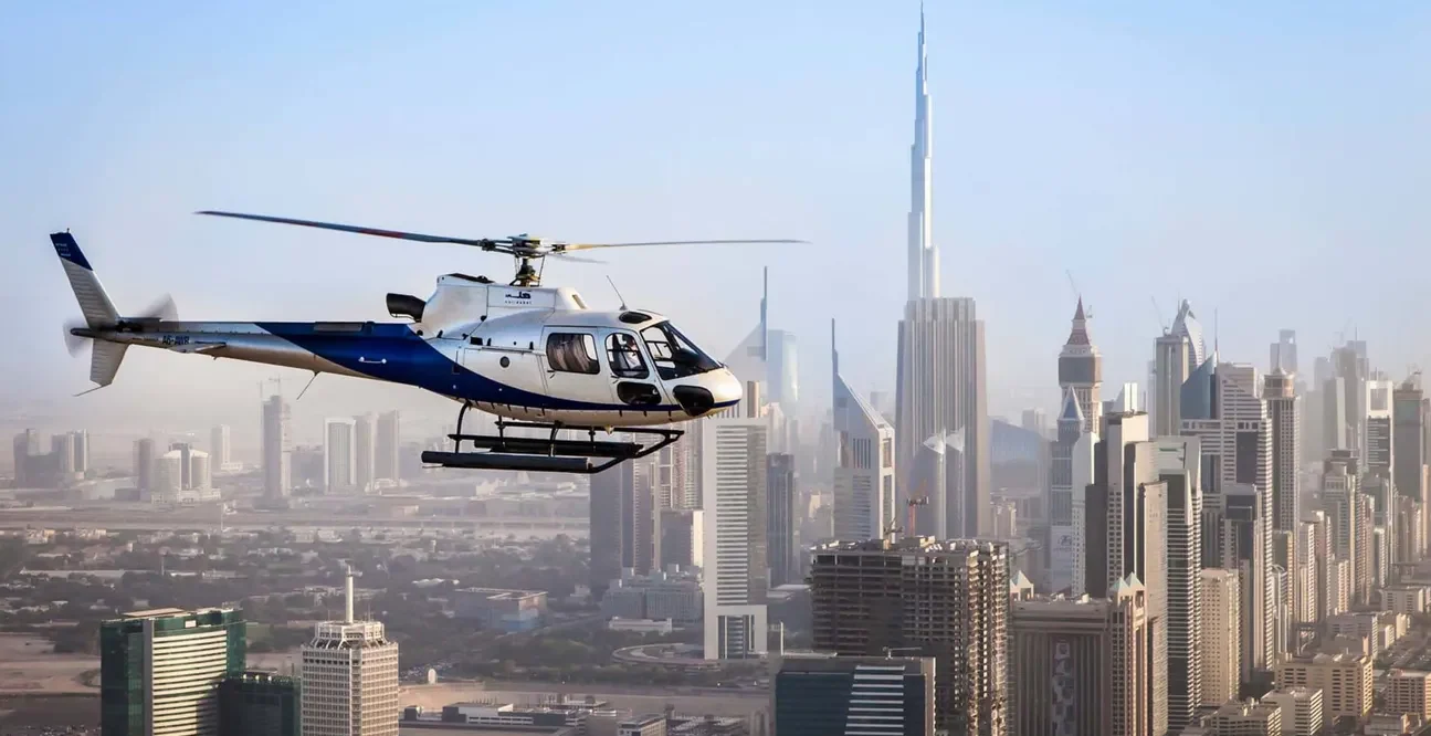 helicopter tour review dubai