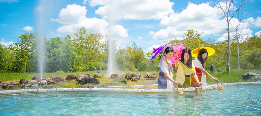 San Kamphaeng Hot Springs in Chiang Mai