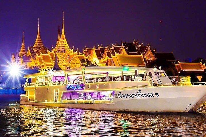 review chao phraya cruise diner bangkok