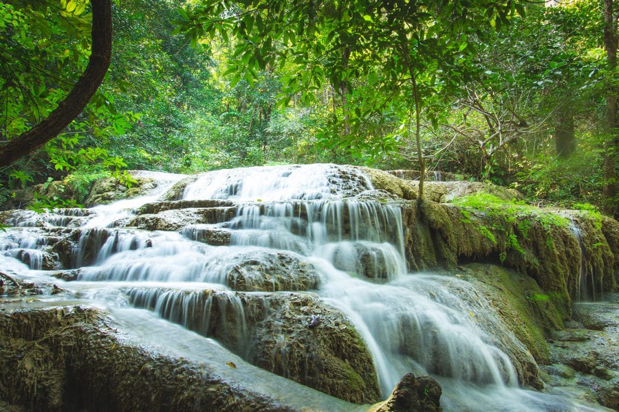 Kanchanaburi-Waterfall